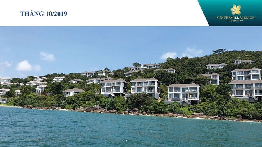 Tiến độ xây dựng Sun Premier Village The Eden Bay tháng 10/2019 Tiến độ xây dựng Sun Premier Village The Eden Bay tháng 10/2019