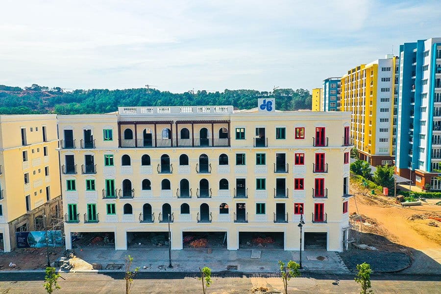 Tiến độ xây dựng Sun Grand City New An Thới tháng 01/2021.