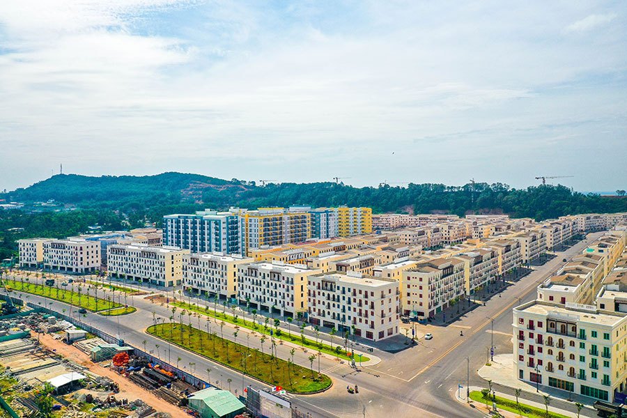 Tiến độ xây dựng Sun Grand City New An Thới tháng 01/2021.