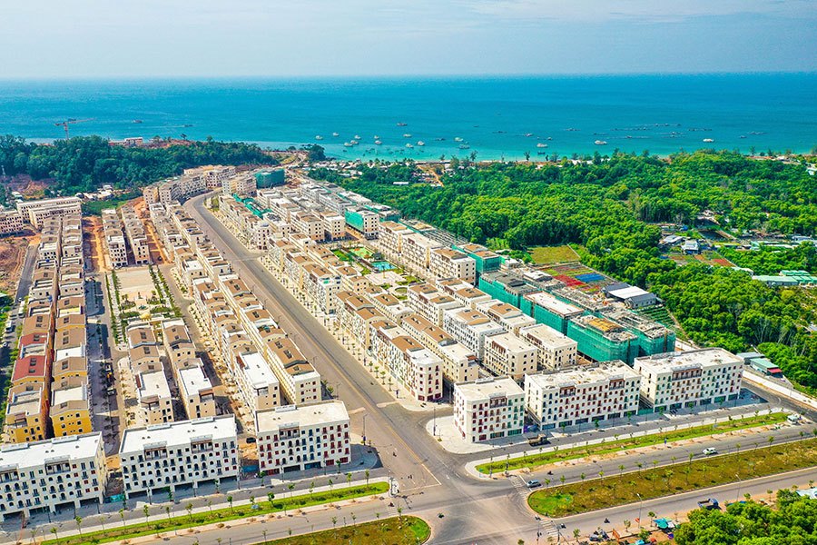 Tiến độ xây dựng Sun Grand City New An Thới tháng 01/2021.