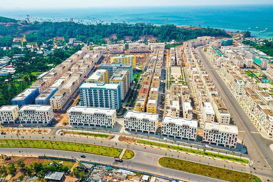 Tiến độ xây dựng Sun Grand City New An Thới tháng 01/2021.