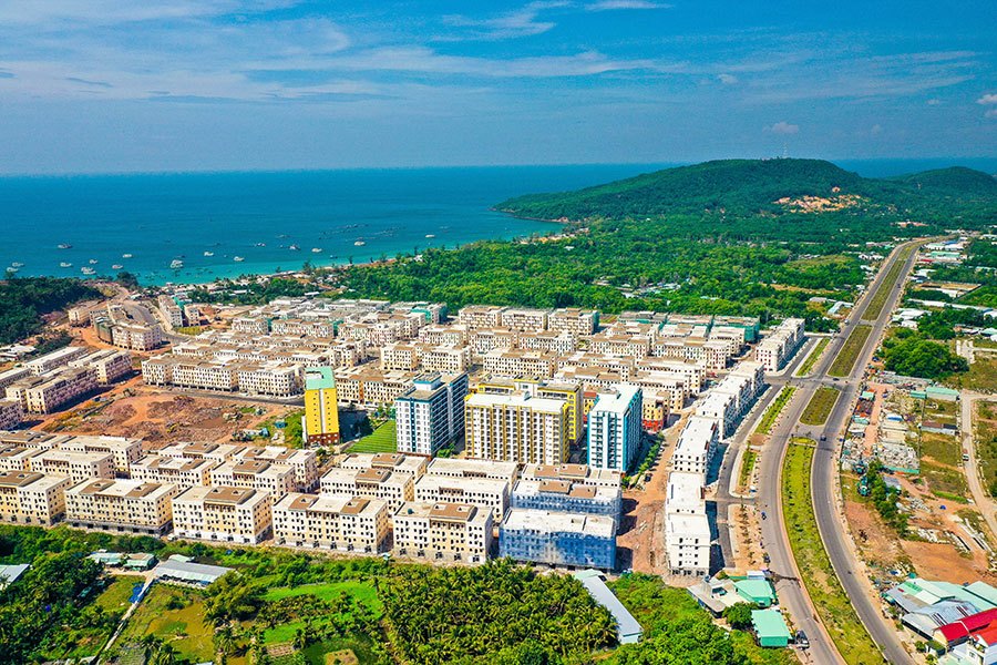 Tiến độ xây dựng Sun Grand City New An Thới tháng 01/2021.