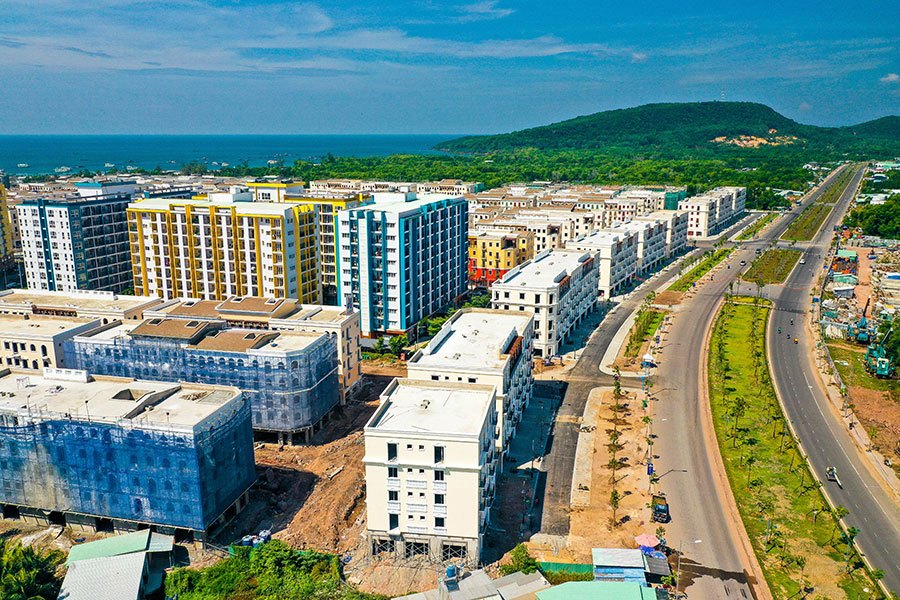 Tiến độ xây dựng Sun Grand City New An Thới tháng 01/2021.