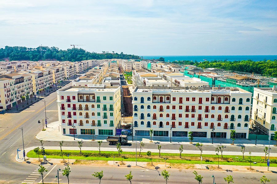 Tiến độ xây dựng Sun Grand City New An Thới tháng 01/2021.