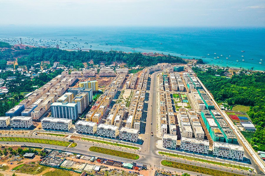 Tiến độ xây dựng Sun Grand City New An Thới tháng 01/2021.