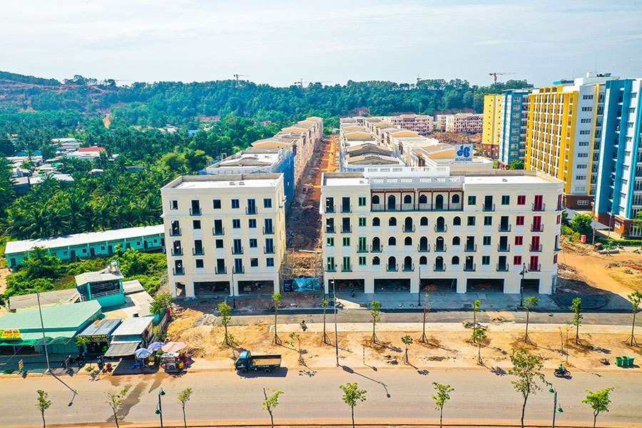 Tiến độ xây dựng Sun Grand City New An Thới tháng 01/2021.
