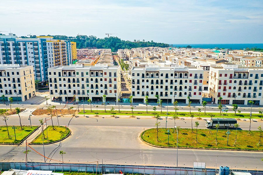 Tiến độ xây dựng Sun Grand City New An Thới tháng 01/2021.