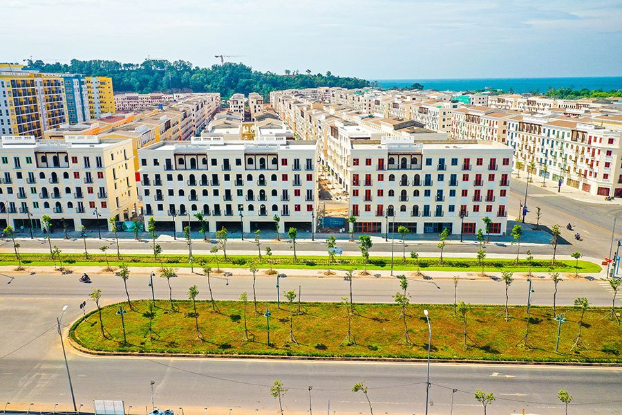 Tiến độ xây dựng Sun Grand City New An Thới tháng 01/2021.