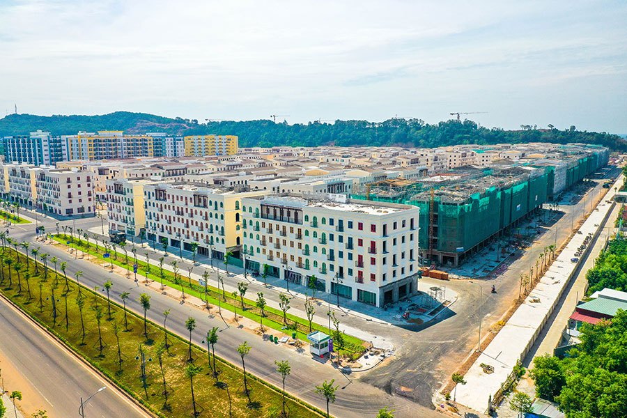 Tiến độ xây dựng Sun Grand City New An Thới tháng 01/2021.
