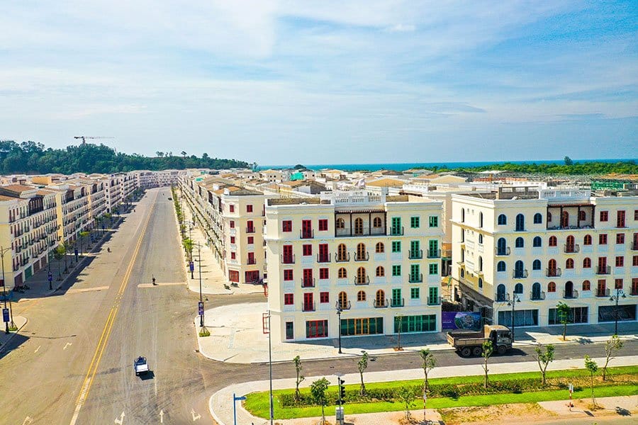 Tiến độ xây dựng Sun Grand City New An Thới tháng 01/2021.