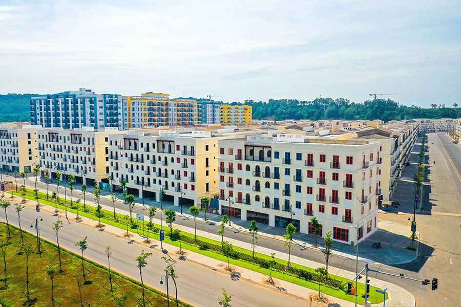 Tiến độ xây dựng Sun Grand City New An Thới tháng 01/2021.