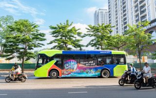 Các tuyến xe bus Ocean City Bus miễn phí để du khách trải nghiệm và tham quan các địa điểm nổi bật tại Ocean City.