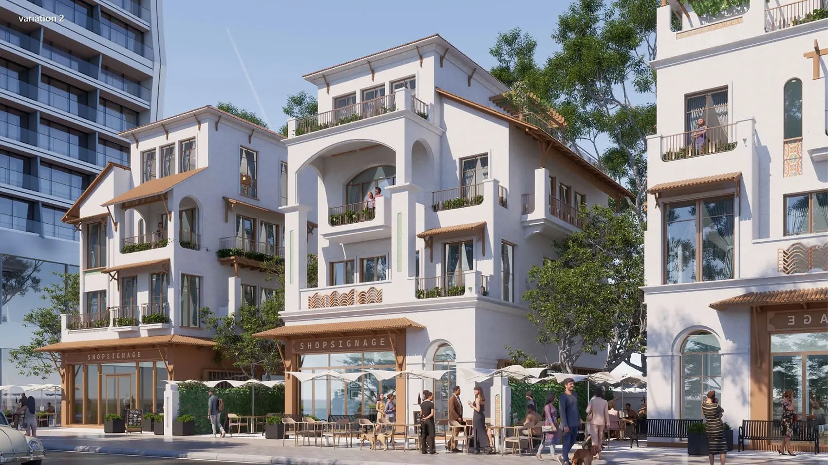 Dự án Blanca City với kiến trúc hiện đại và không gian sống sang trọng tại trung tâm Vũng Tàu.