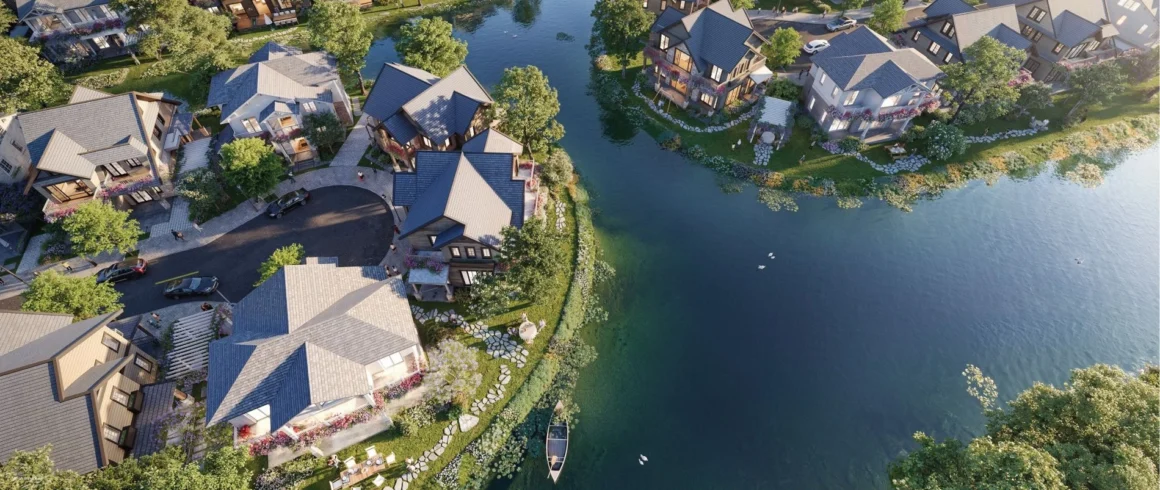 Giải mã layout Island Villa Rẻ Quạt đang gây sốt tại Retreat Island