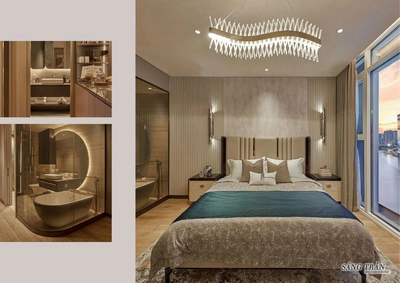 Tổng thể vật liệu bàn giao cao cấp và hệ thống Smart Home tại The Metropole Thủ Thiêm