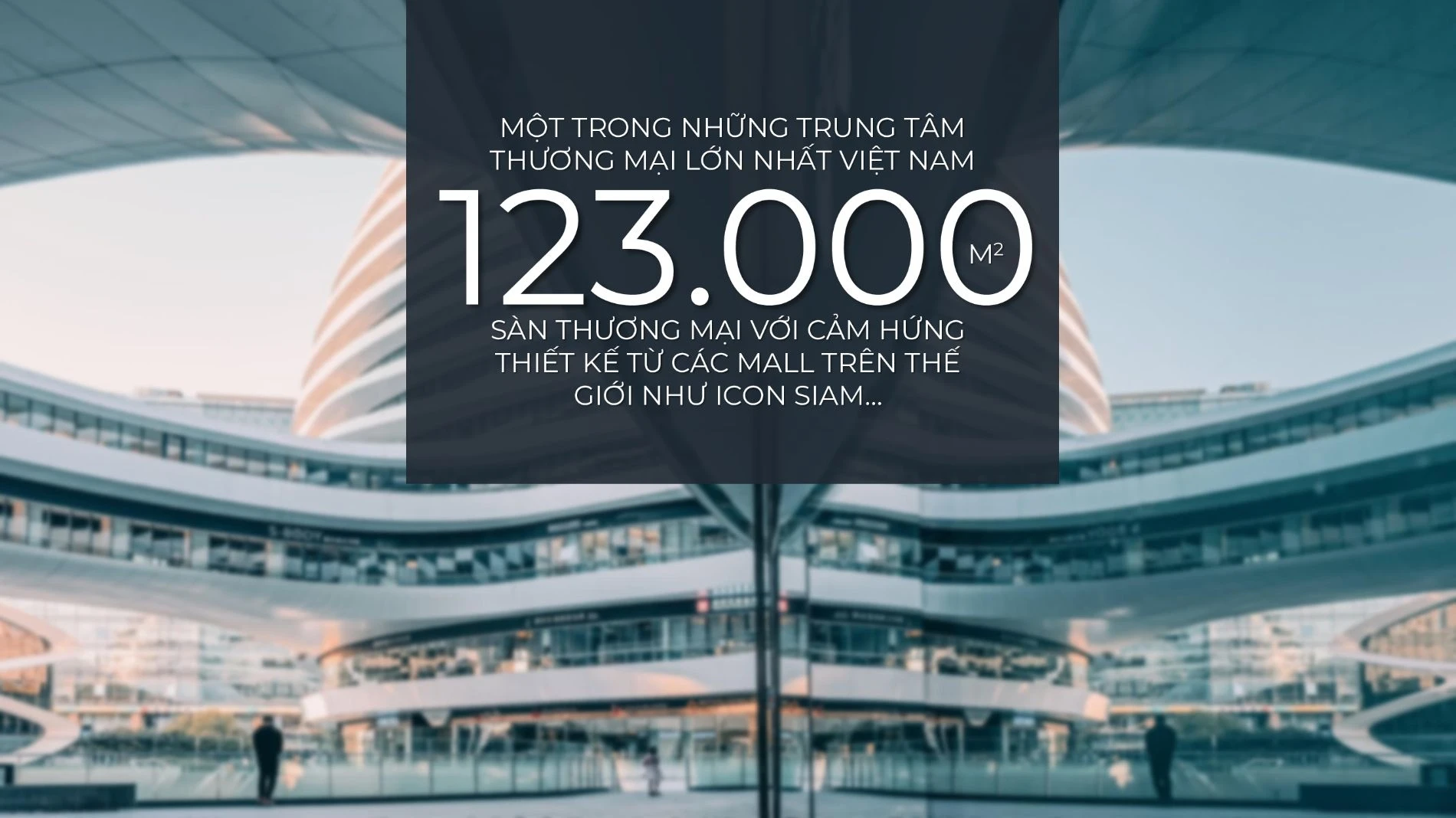 Khối đế trung tâm thương mại quy mô 123.000 m2 tại The Global City