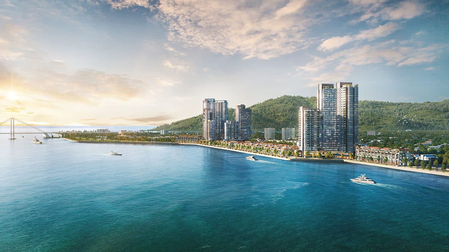 Tổ hợp Sun Riva Vista sẽ thắp sáng bờ Đông sông Hàn, nâng tầm diện mạo đô thị Đà Nẵng.