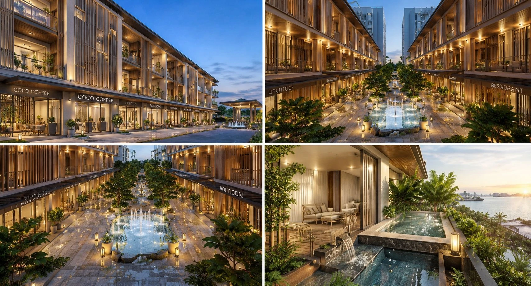 Tổ hợp shophouse và tiện ích Sun Festo Town