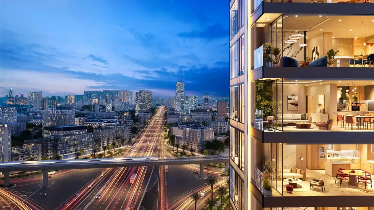 Tầm nhìn panorama từ căn góc tại Sun Feliza Suites mang đến không gian sống đẳng cấp và tiện nghi. Ảnh: Sun Property