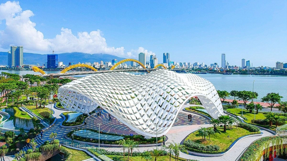 Công viên APEC biểu tượng văn hóa nằm gần dự án Sun Cosmo Residence