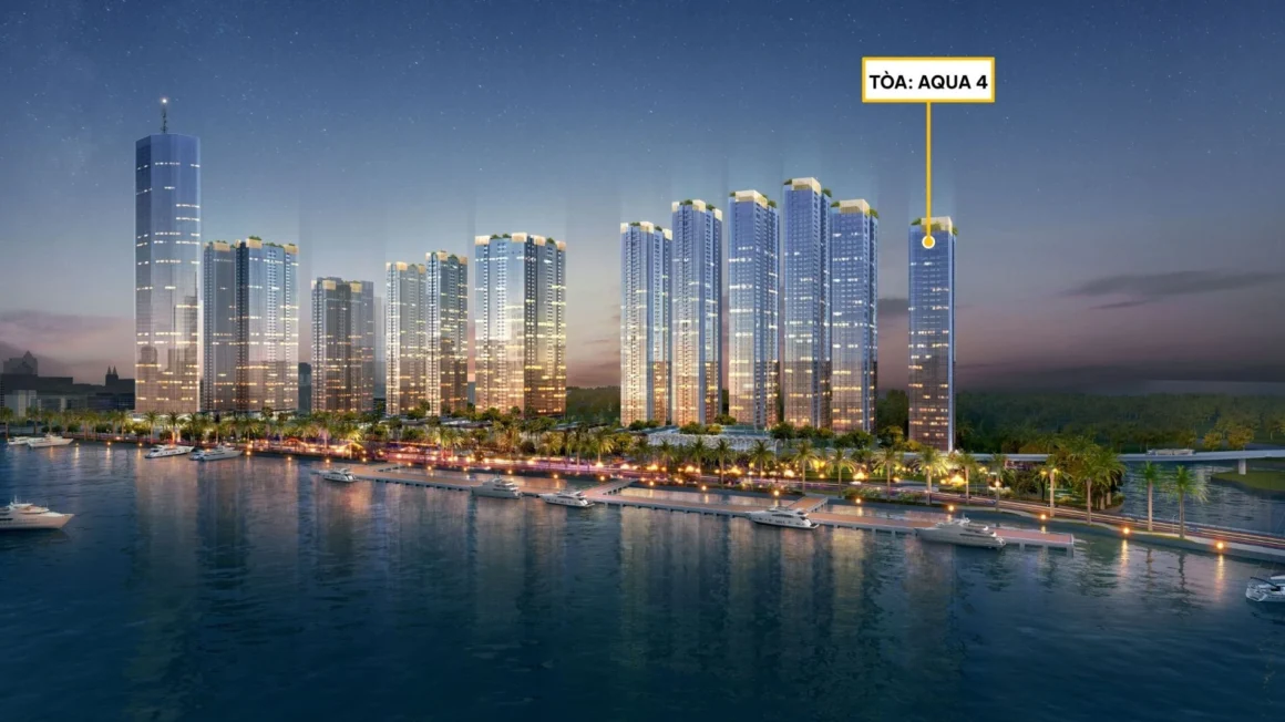 Mặt bằng Tòa Aqua 4 – Vinhomes Golden River