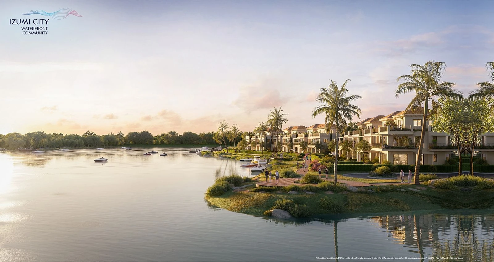 Hoạt động du thuyền và ca nô trên sông Đồng Nai tại Izumi City