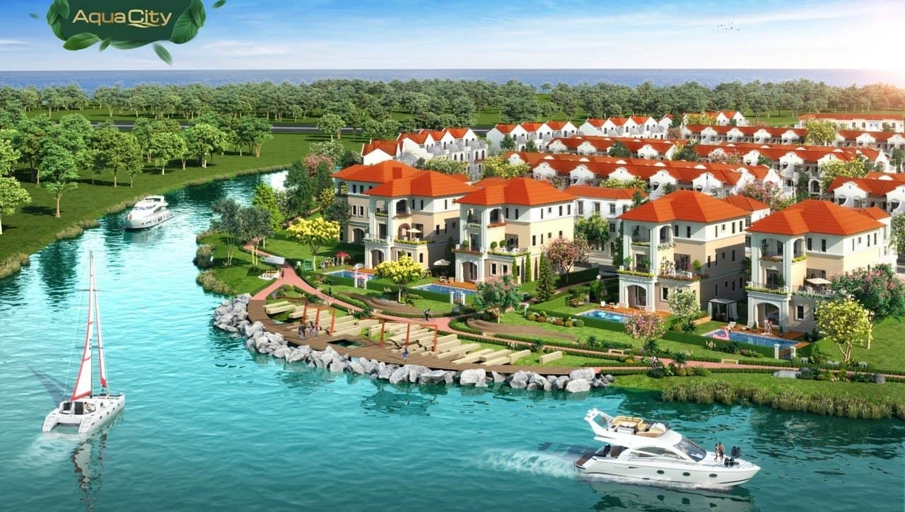 Khu biệt thự ven sông đẳng cấp với bến đỗ du thuyền cá nhân tiện lợi