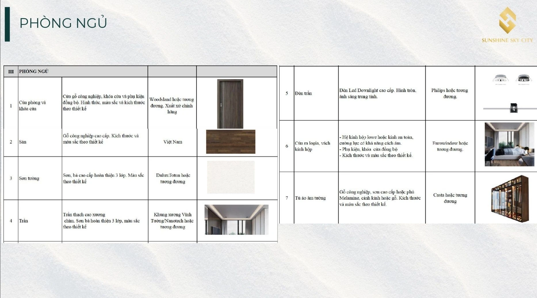 Phòng ngủ sử dụng sàn gỗ công nghiệp cao cấp và kính Low-E cản nhiệt