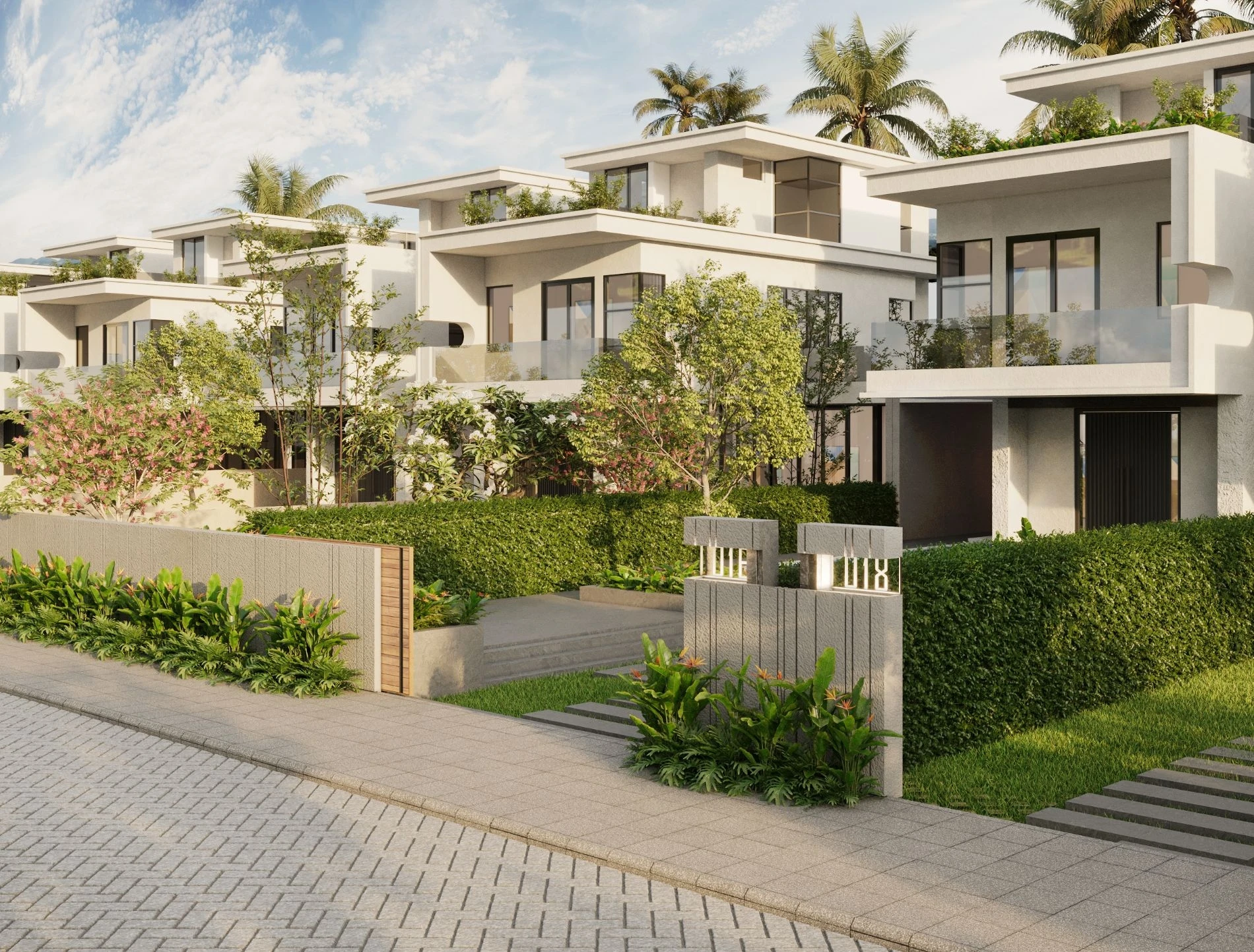 Kiến trúc sang trọng của dòng biệt thự Premier Villa