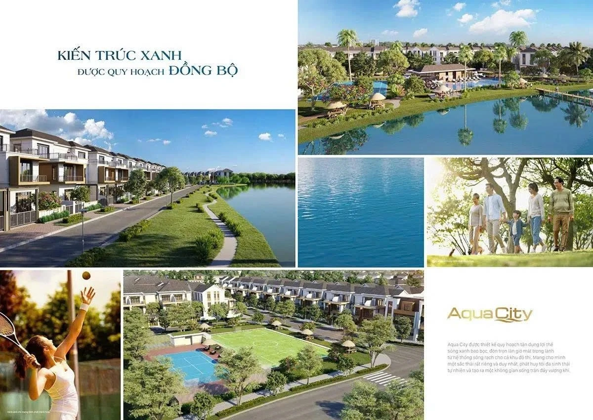 Quy hoạch kiến trúc xanh đồng bộ mang lại không gian sống trong lành cho cư dân