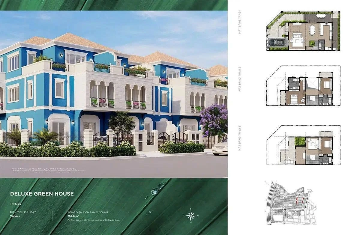 Bản vẽ layout mặt bằng nhà phố phiên bản đặc biệt phân khu River Park 1 Aqua City