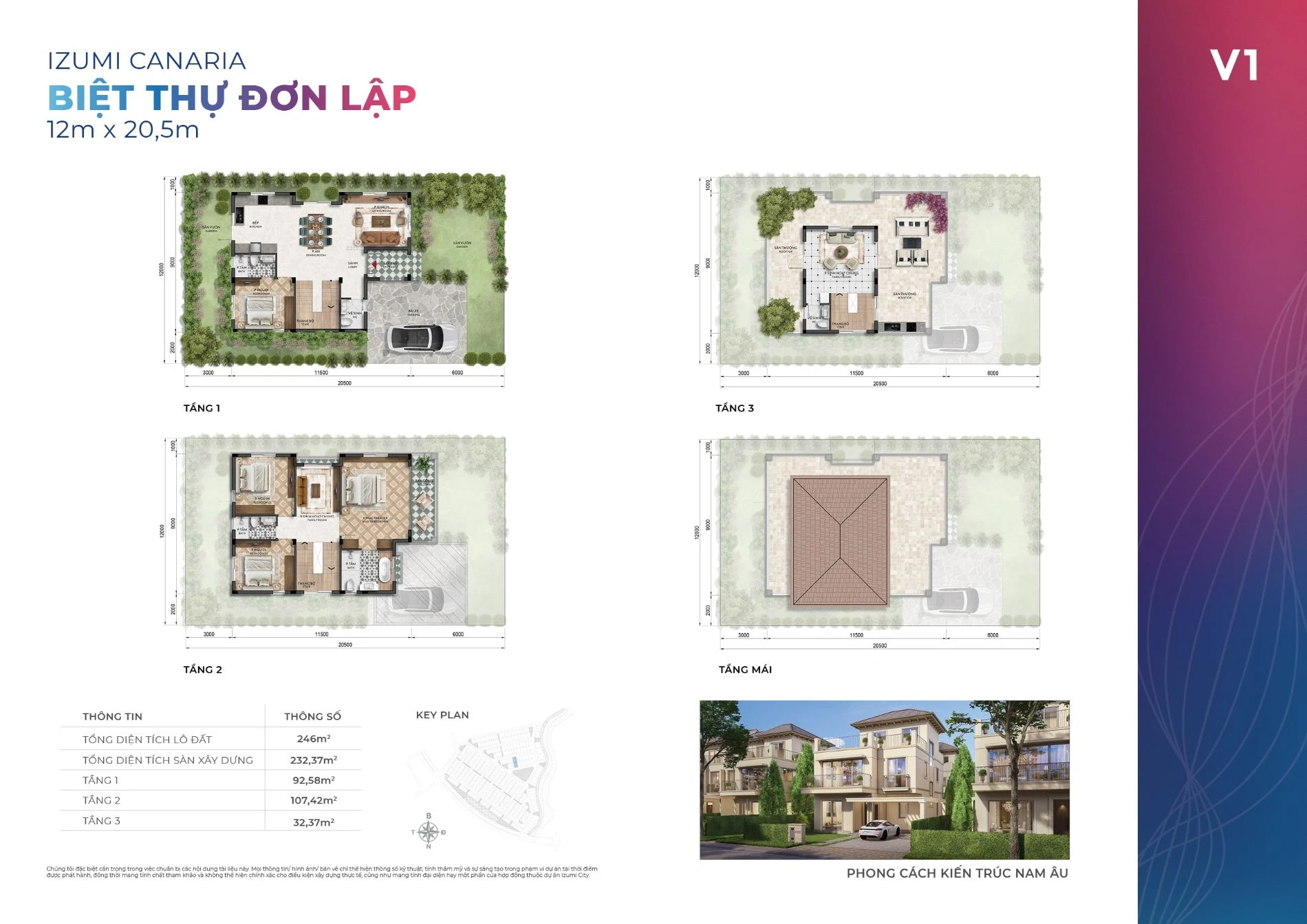 Bản vẽ mặt bằng chi tiết biệt thự đơn lập mẫu V1 khẳng định vị thế chủ nhân