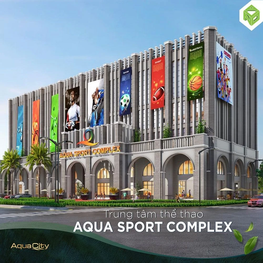 Trung tâm thể thao đa năng Aqua Sport Complex đáp ứng nhu cầu rèn luyện sức khỏe