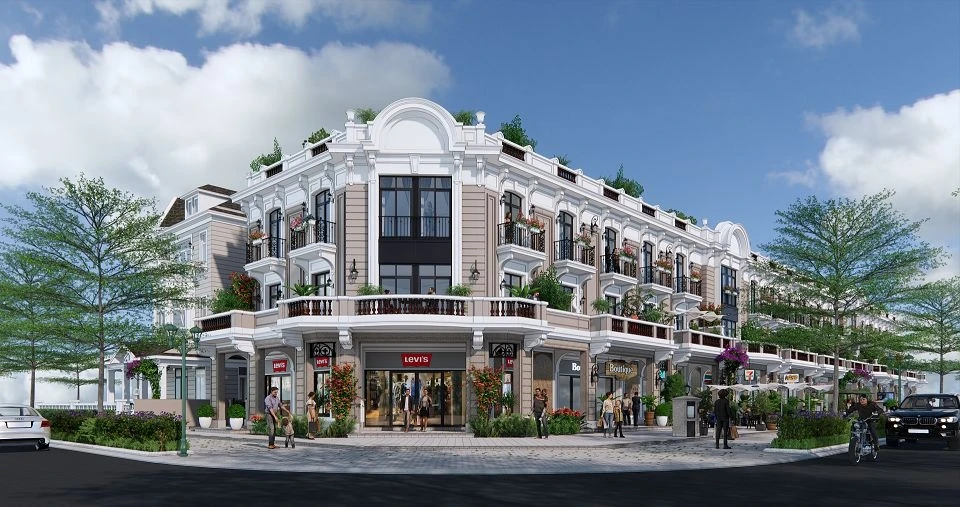 Tuyến phố thương mại shophouse hứa hẹn mang lại dòng tiền khai thác ổn định